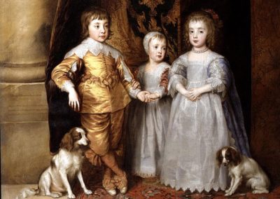 História da raça cavalier king charles spaniel - Três filhos mais velhos do Rei Charles I